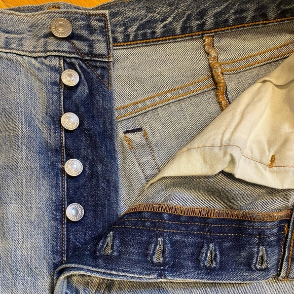 Levi’s 501 Vintage Altered Skinny Filiforme Size 32 - Picture 3 of 10
